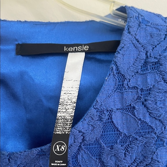 Kenzie Blue Lace Dress - Picture 2 of 7